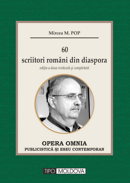 coperta carte 60 scriitori romÂni din diaspora de mircea m. pop